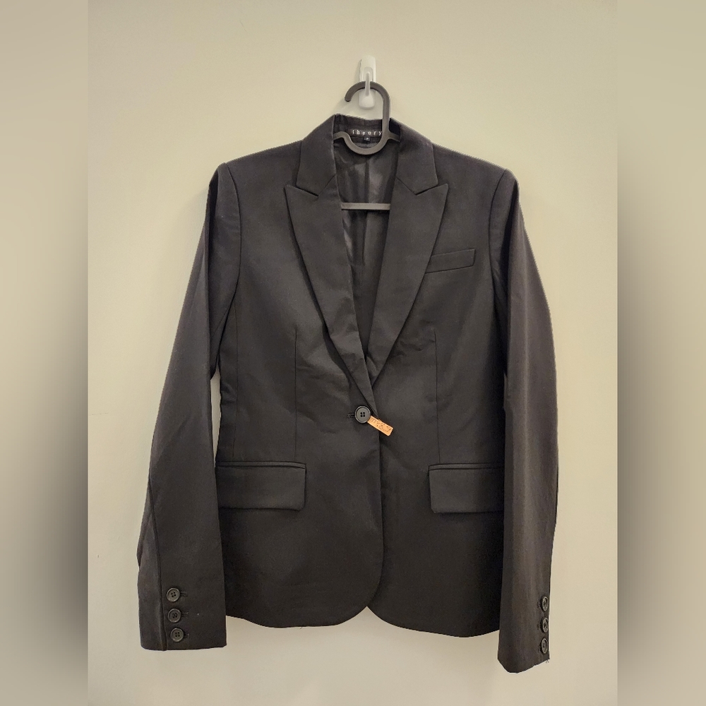 Theory black blazer